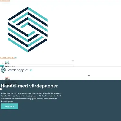 Värdepappret startsida 2024