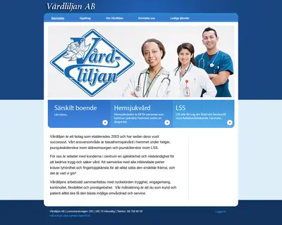 www.vardliljan.se startsida 2017