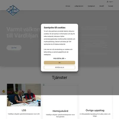www.vardliljan.se startsida 2025