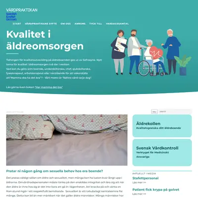 www.vardpraktikan.se startsida 2025