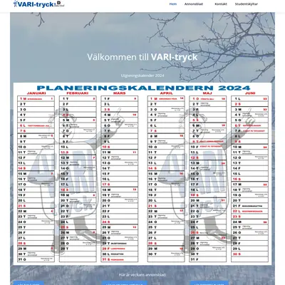 DOROTEA-bladet startsida 2024
