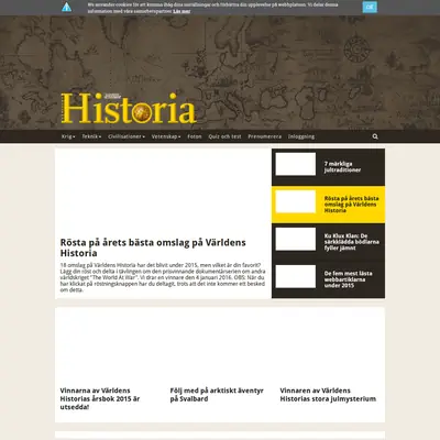 www.varldenshistoria.se startsida 2016