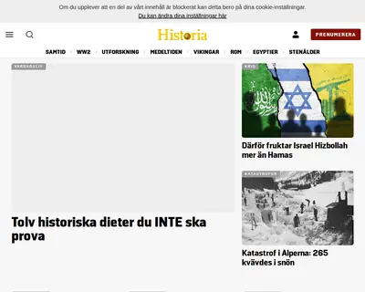 www.varldenshistoria.se startsida 2024