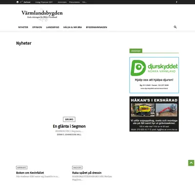 Värmlandsbygden startsida 2021