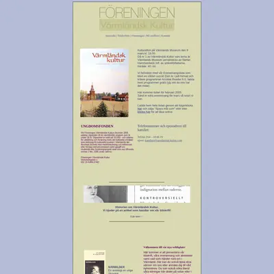 Värmländsk Kultur startsida 2005