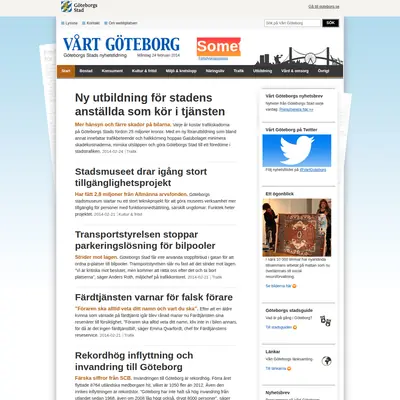 www.vartgoteborg.se startsida 2014