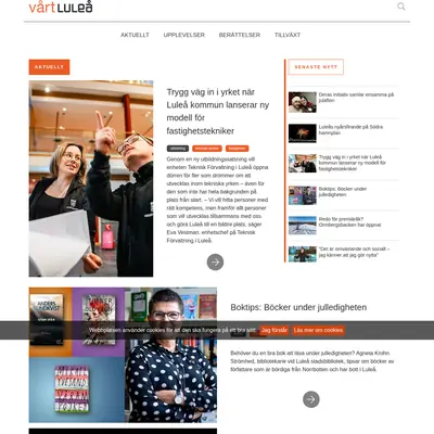 Vårt Luleå startsida 2026