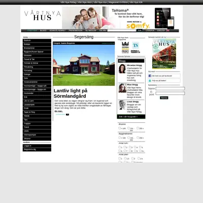 Casa Vårt Nya Hus startsida 2013