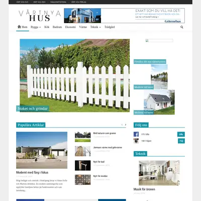 Casa Vårt Nya Hus startsida 2014
