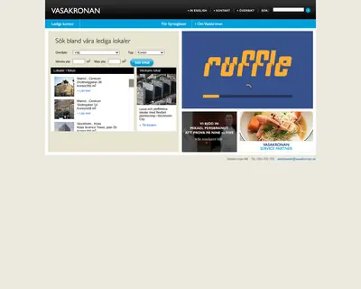 vasakronan.se startsida 2007