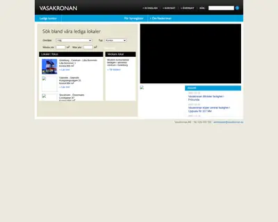 vasakronan.se startsida 2008