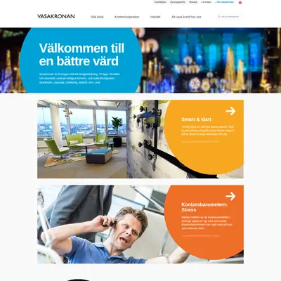 vasakronan.se startsida 2015