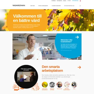 vasakronan.se startsida 2016