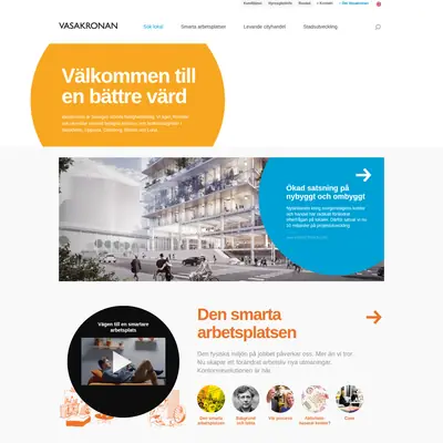 vasakronan.se startsida 2018