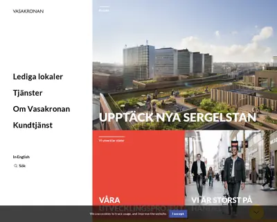 vasakronan.se startsida 2019