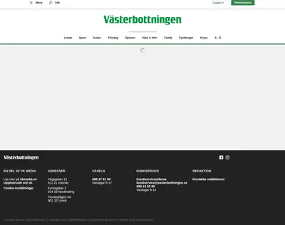 vasterbottningen.se startsida 2024