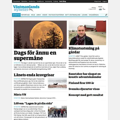 www.vastmanlandsnyheter.se startsida 2018