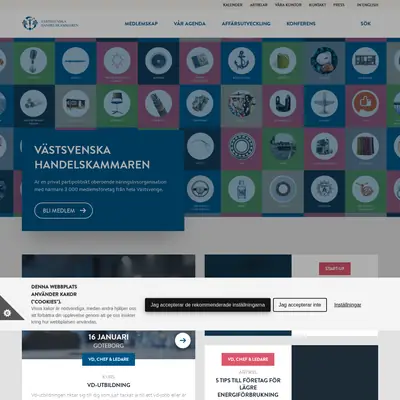Västsvenska Industri- och Handelskammaren startsida 2023