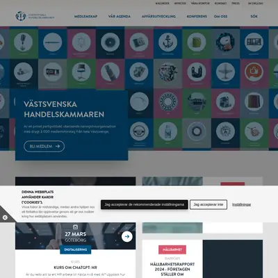 Västsvenska Industri- och Handelskammaren startsida 2025