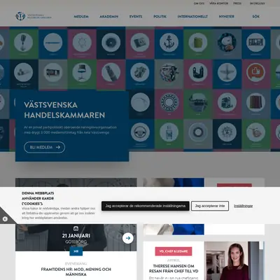 Västsvenska Industri- och Handelskammaren startsida 2026