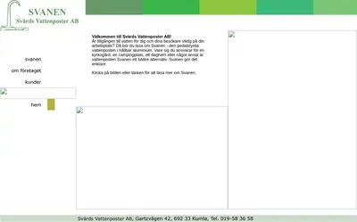 Vattenposten startsida 2005