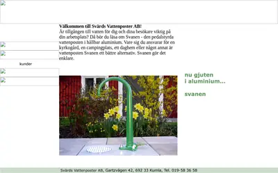 Vattenposten startsida 2016