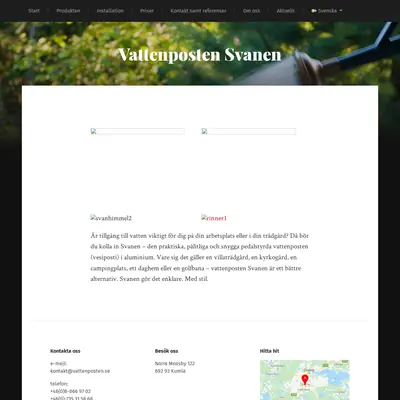 Vattenposten startsida 2018