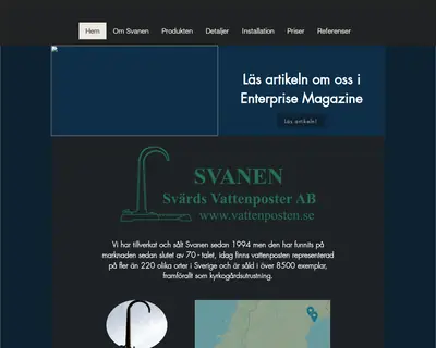 Vattenposten startsida 2025