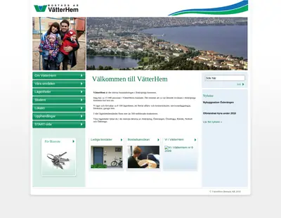 Vi i Vätterhem startsida 2010
