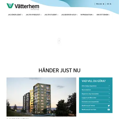 Vi i Vätterhem startsida 2019