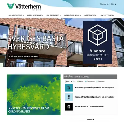 Vi i Vätterhem startsida 2022