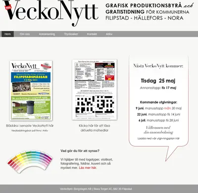 F Hs VeckoNytt startsida 2022