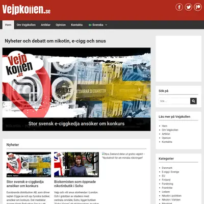 www.vejpkollen.se startsida 2025