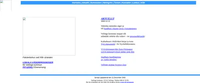 vellinge.se startsida 2000