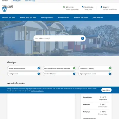 vellinge.se startsida 2024