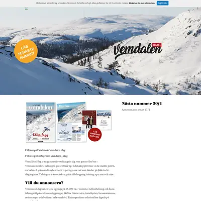 Vemdalen Idag startsida 2023