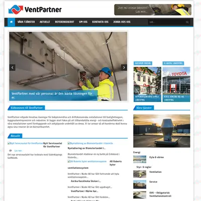 www.ventpartner.se startsida 2015