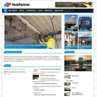 www.ventpartner.se startsida 2016