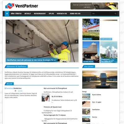 www.ventpartner.se startsida 2017