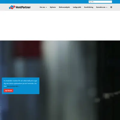 www.ventpartner.se startsida 2020