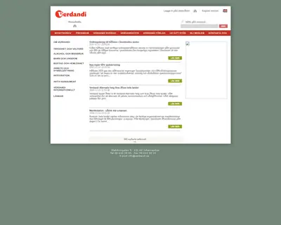 Verdandi startsida 2007