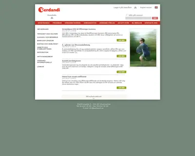 Verdandi startsida 2011