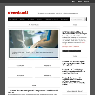 Verdandi startsida 2023
