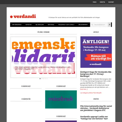 Verdandi startsida 2024