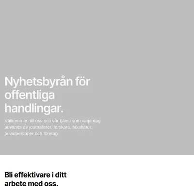 Verifiera, www.verifiera.se startsida 2025