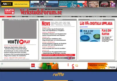 NYA VERKSTADSFORUM startsida 2014