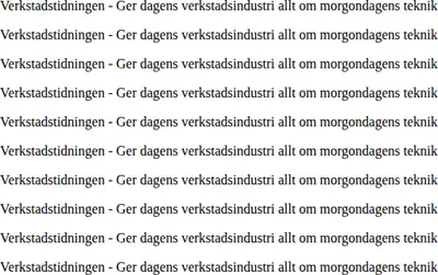 VerkstadsTidningen startsida 2016
