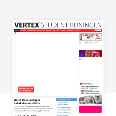 vertex.nu startsida 2018