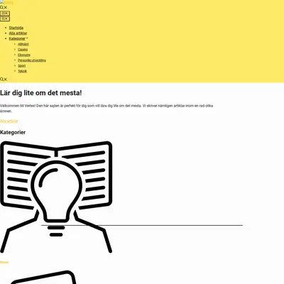 vertex.nu startsida 2022