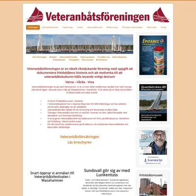 VETERANBÅTEN startsida 2017